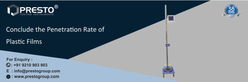 Conclude the Penetration Rate of Plastic Films